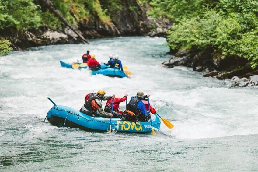 Six Mile Creek 3 Canyon Whitewater Rafting