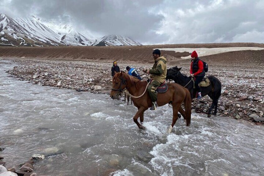 Horseback Riding in Alay Valley