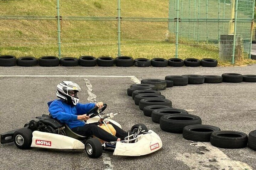 Children love go-karts.