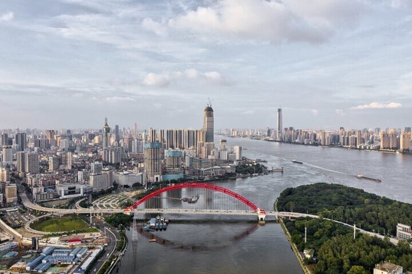 rainbow bridge near by Qingchuan Cabinet （pass by）