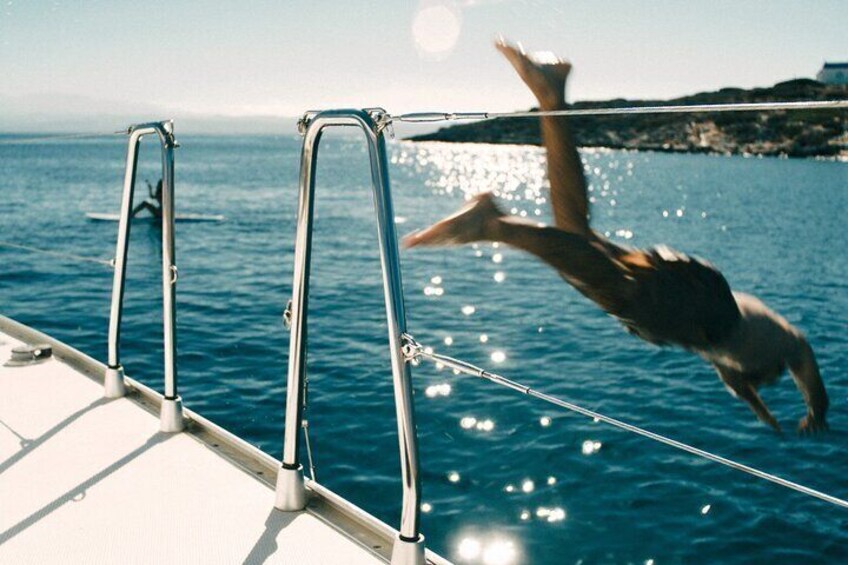 Small Group Golden Hour Cruise from Ag. Nikolaos in Mirabello Bay