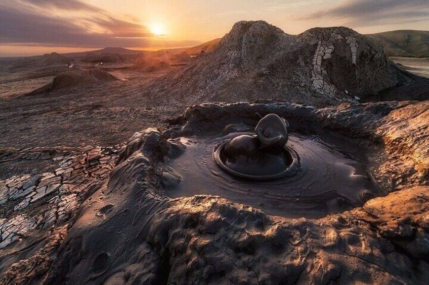 Feels like walking on Mars — but it’s just Azerbaijan’s wild side!