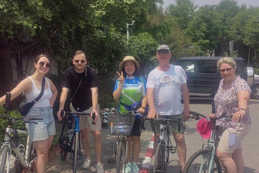 Riverside Cycling with a Native 