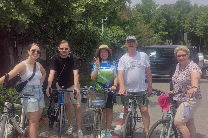 Riverside Cycling with a Native