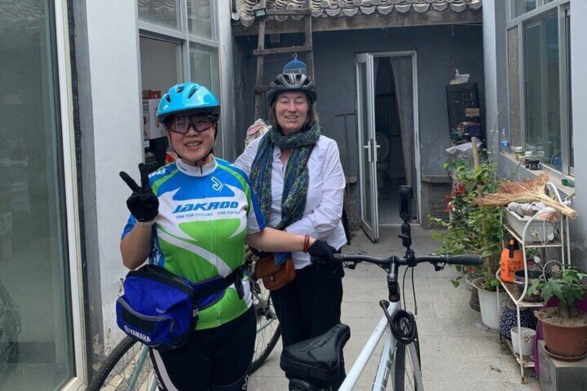 Riverside Cycling with a Native