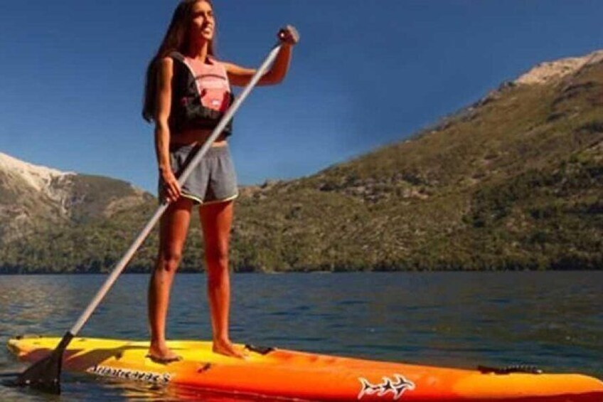 Rent of Stand Up Paddle in Lake Moreno