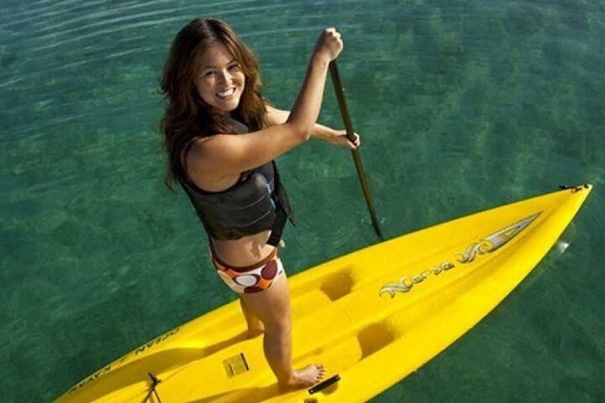 Rent of Stand Up Paddle in Lake Moreno