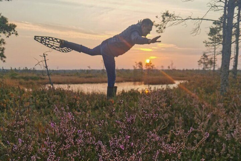 Riga Bog Shoe Tour in Kemeri National Park with a Picnic