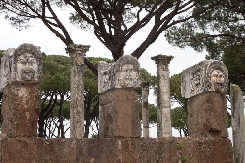 Ostia Antica Ruins FastTrack Ticket & Digital Audio Guide in Rome