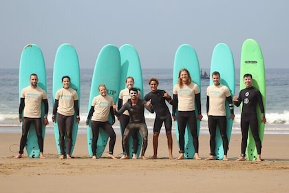 2 Hour Surfing Lessons in Tamraght and Taghazout Area