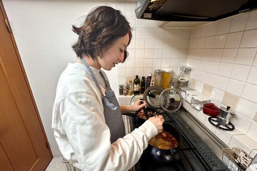 Private Beginner Japanese Cooking Class near Tokyo
