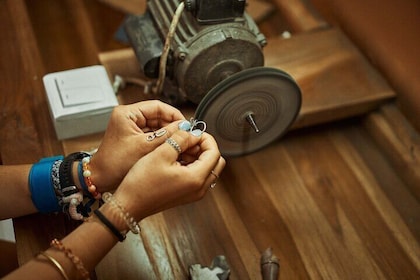 Silver Jewellery Making Class at Bali Silver Class Near Bali Zoo