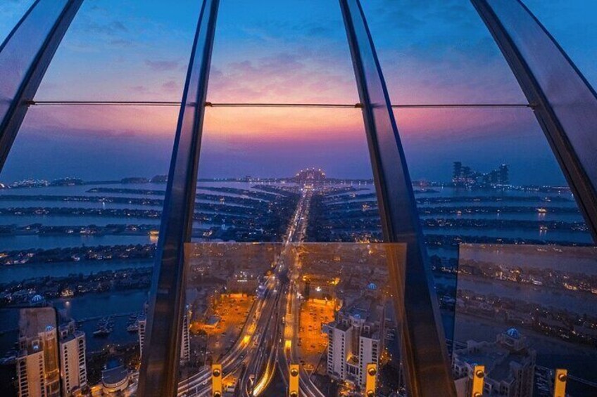 Soak in breathtaking panoramic views of Dubai from The View at The Palm.