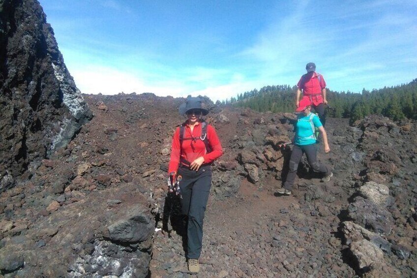 Time Travel Between Volcanoes in Tenerife