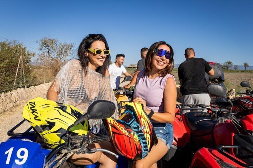 Quad Tour Mallorca Mountain Views and Cove Dip