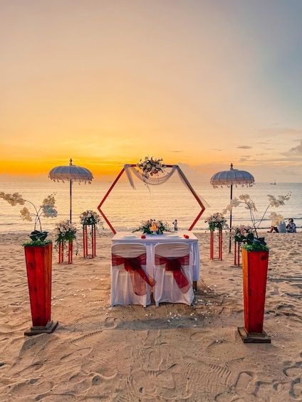 Picture 4 for Activity Bali: Jimbaran Bay Romantic Spa and Seafood Sunset Dinner