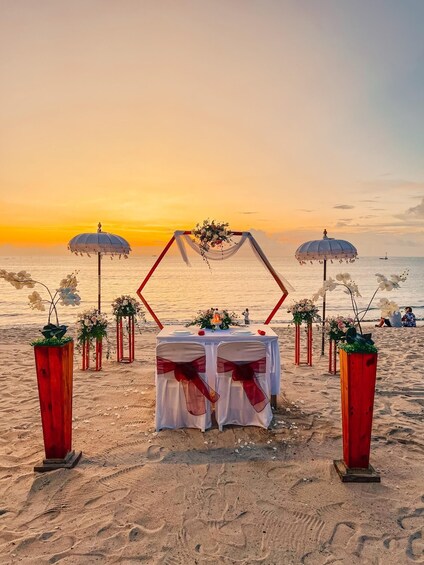 Picture 4 for Activity Bali: Jimbaran Bay Romantic Spa and Seafood Sunset Dinner