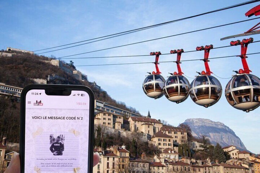 Immersive digital activity in the streets of Grenoble