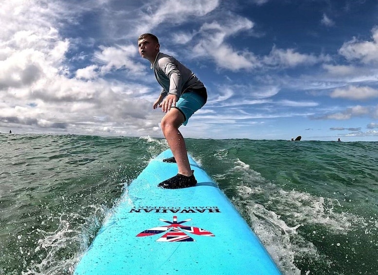 Picture 2 for Activity Oahu: Your Private Group Surf Lesson in Waikiki