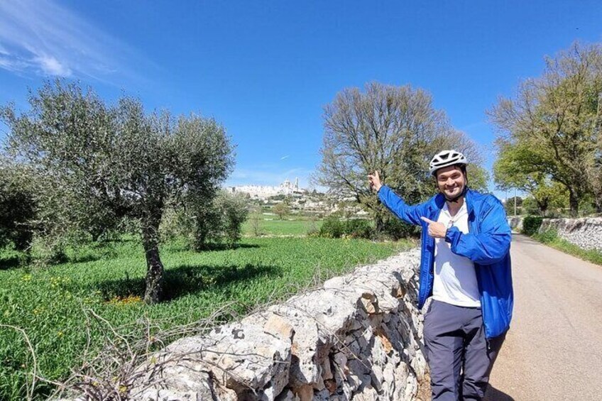 E-bike tour between Cisternino, Martina Franca and Locorotondo