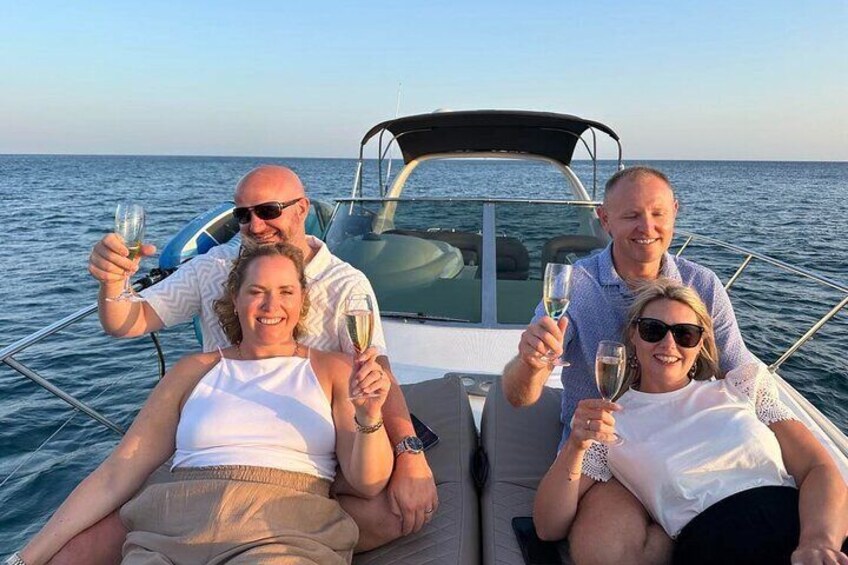 Private Evening Charter with Champagne, Drinks & Snacks 