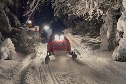 Zakopane NIGHT Snowmobiles Bonfire and Transfers from Krakow