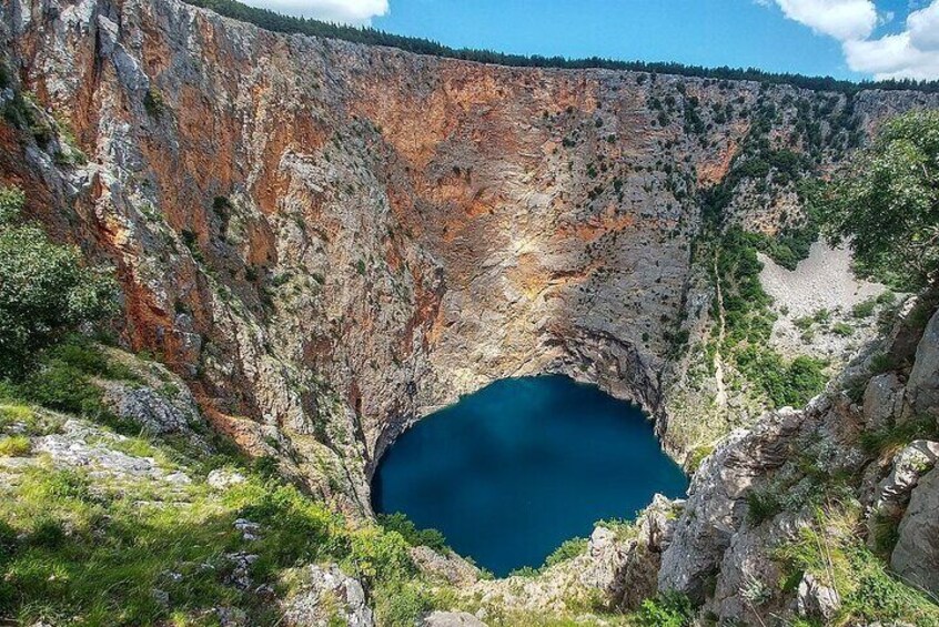 Geopark Private Tour from Split to Blue and Red Lakes