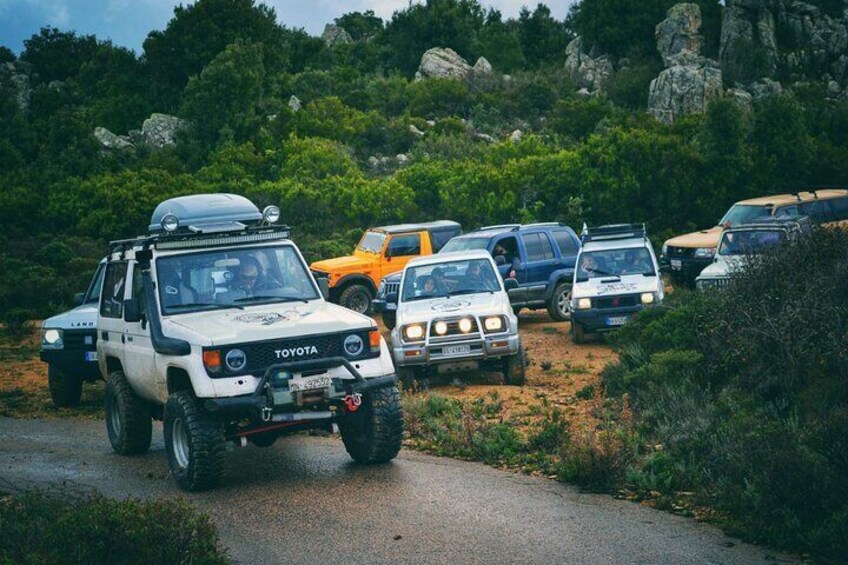 Sardinia Monte Limbara Jeep Expedition Guided