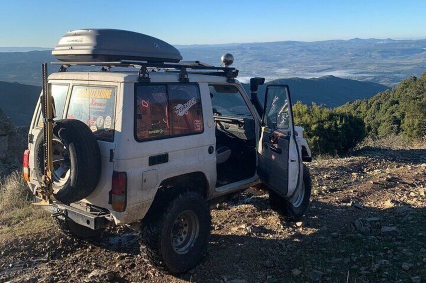 Sardinia Monte Limbara Jeep Expedition Guided
