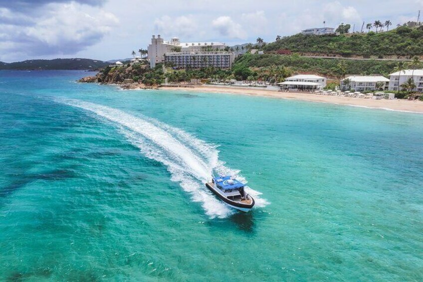 Round Trip Water Taxi from Ritz Carlton STT to Cruz Bay STJ