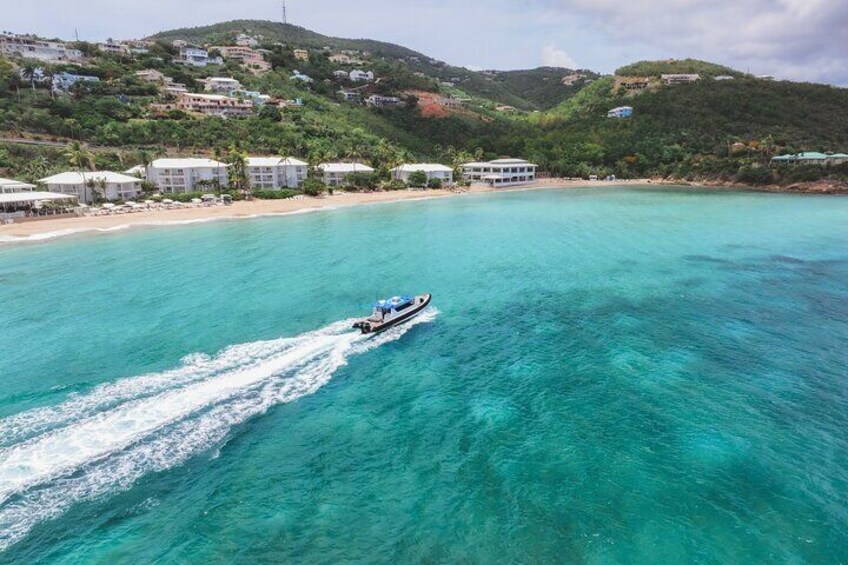 Round Trip Water Taxi from Ritz Carlton STT to Cruz Bay STJ
