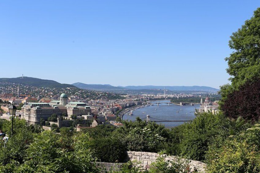 Fantastic views from the hills of the city