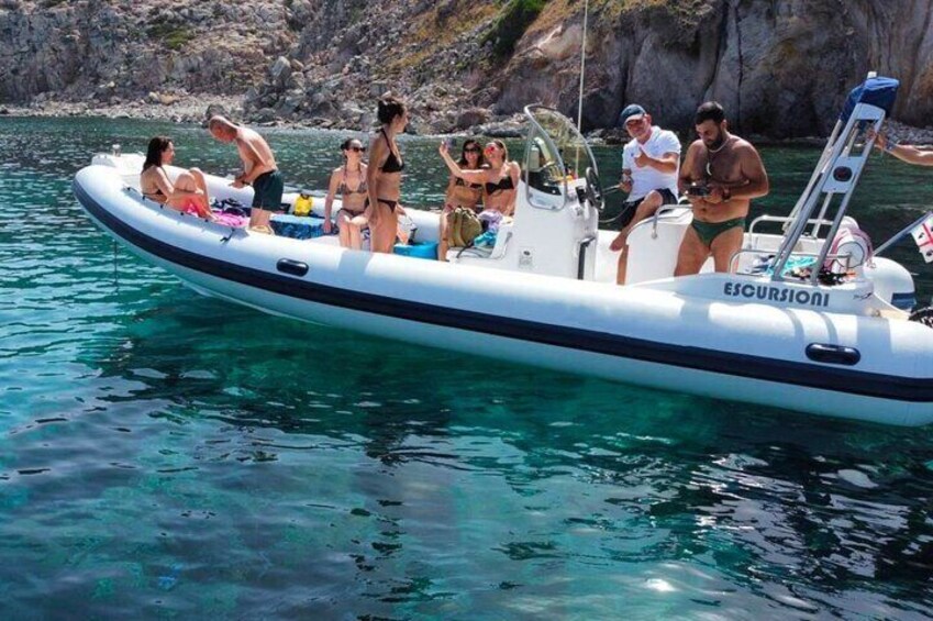 RIB Tour from Sant'Antioco: Carloforte to Masua