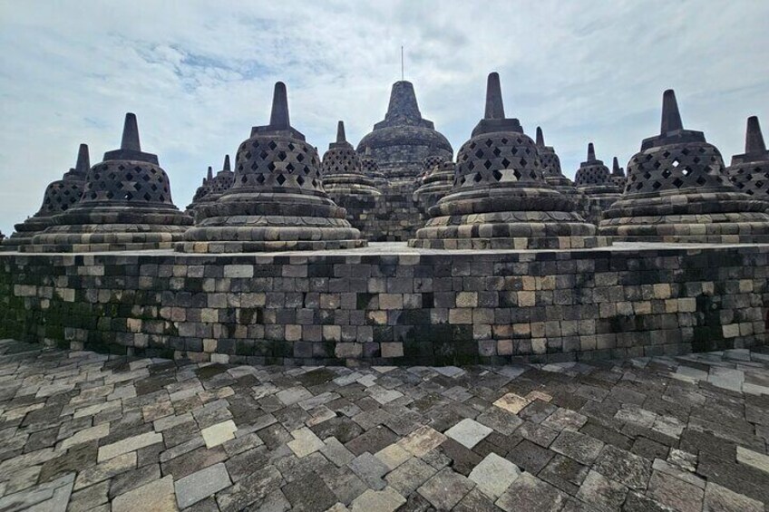 Private Sunrise Merapi Borobudur Climb Up Prambanan Temple 1 day