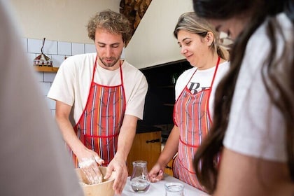 Hands-On Bolo do Caco Baking Class with a Madeiran Family