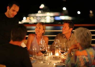 Wave Dancer Deluxe Night cruise with Fireworks (Adults Only)