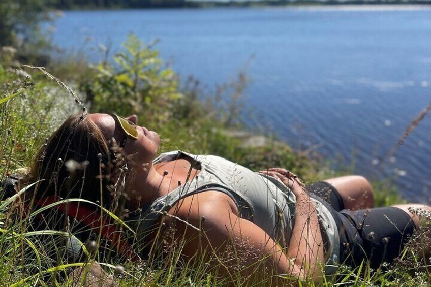 Kayak and Canoe Tour in Lake Bogstad