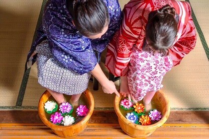 Osaka Tea Ceremony and Foot Bath Experience