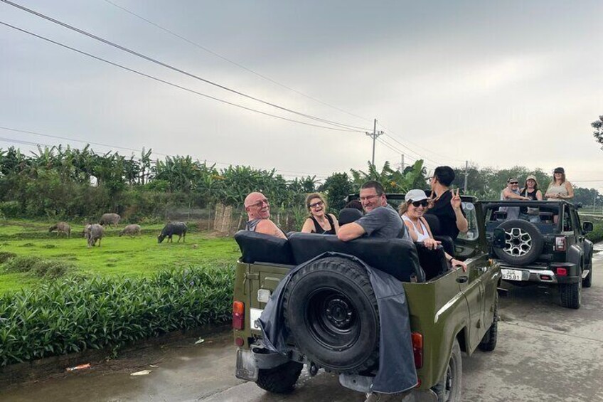 Vietnam Co Loa 4WD Tour Experience