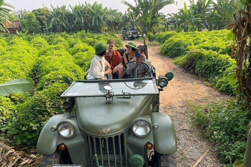 Vietnam Co Loa 4WD Tour Experience