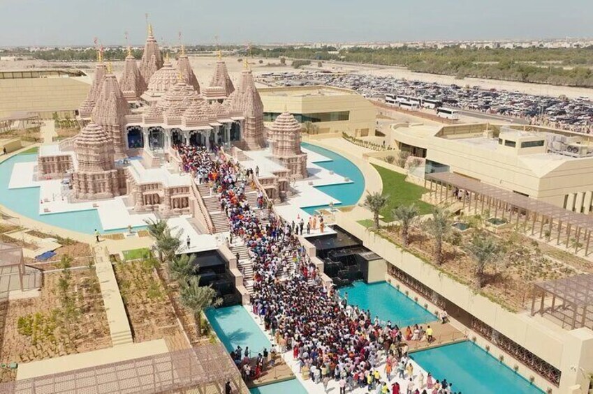 Private BAPS Hindu Mandir Abu Dhabi Tour