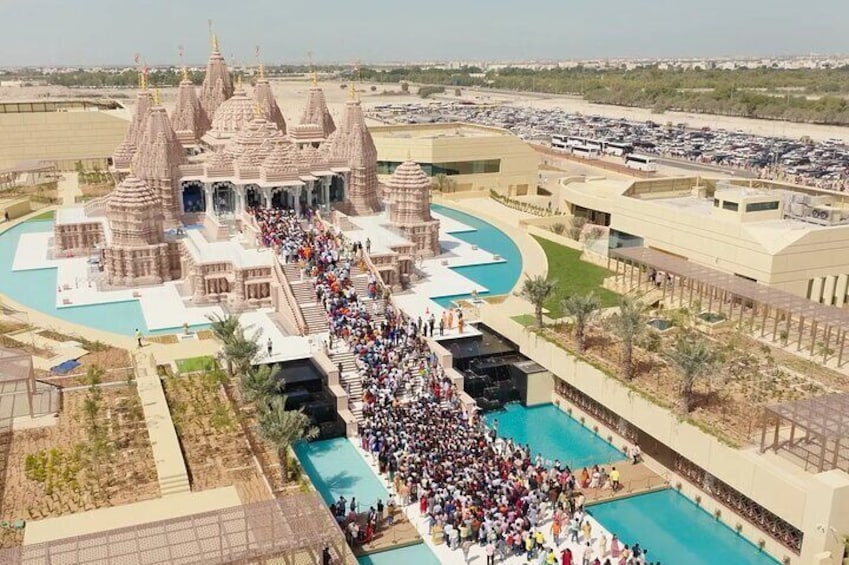 Private BAPS Hindu Mandir Abu Dhabi Tour