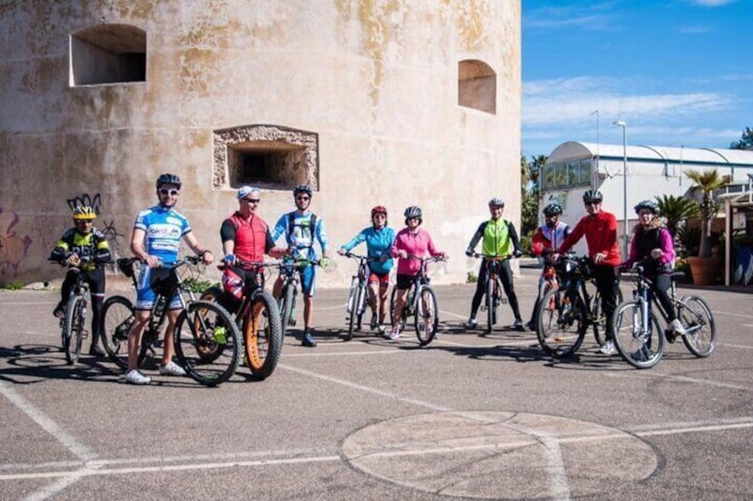 Oristano bike tour along Torregrande coast