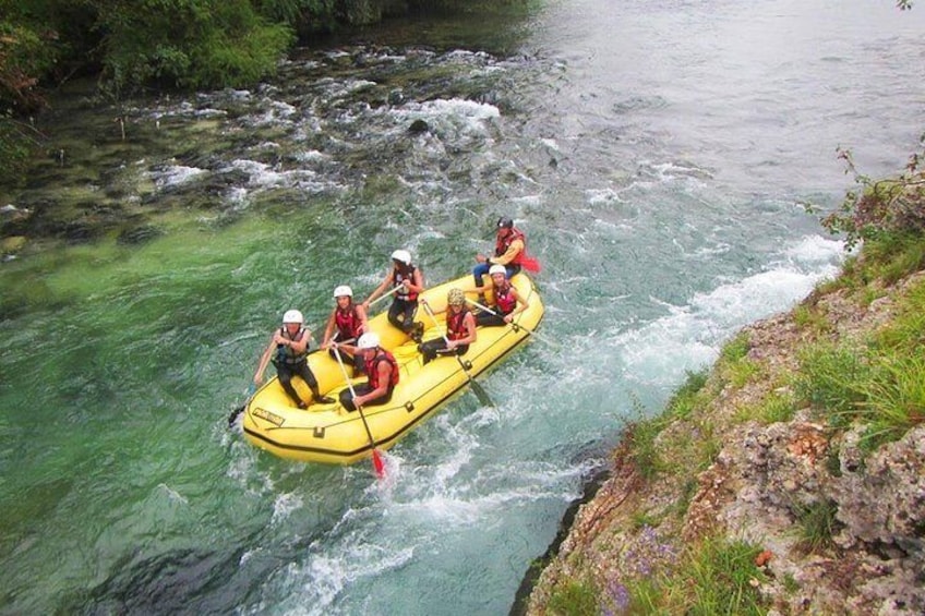 The best Rafting on Sava river in Bled