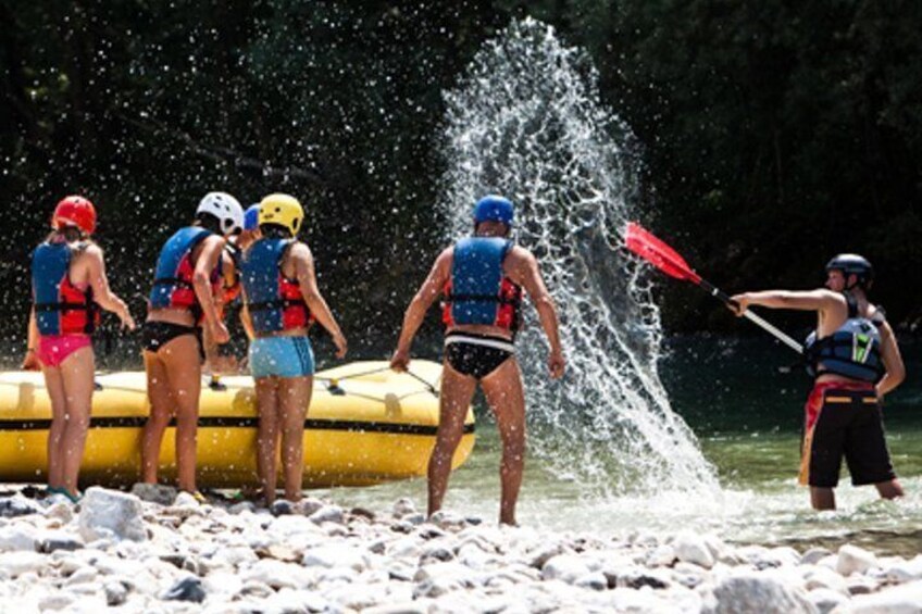 The best Rafting on Sava river in Bled