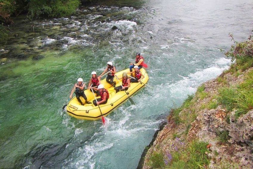 The best Rafting on Sava river in Bled