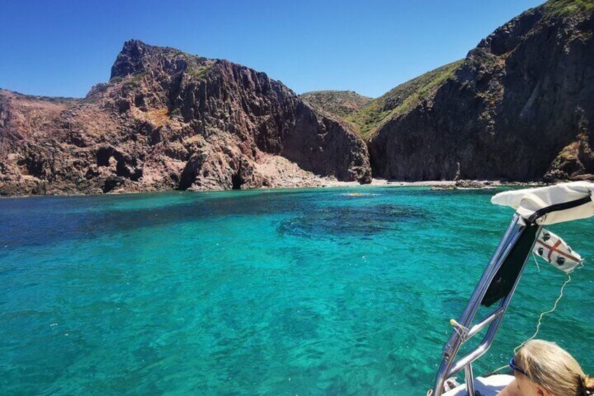 From SantAntioco RIB tour to Carloforte