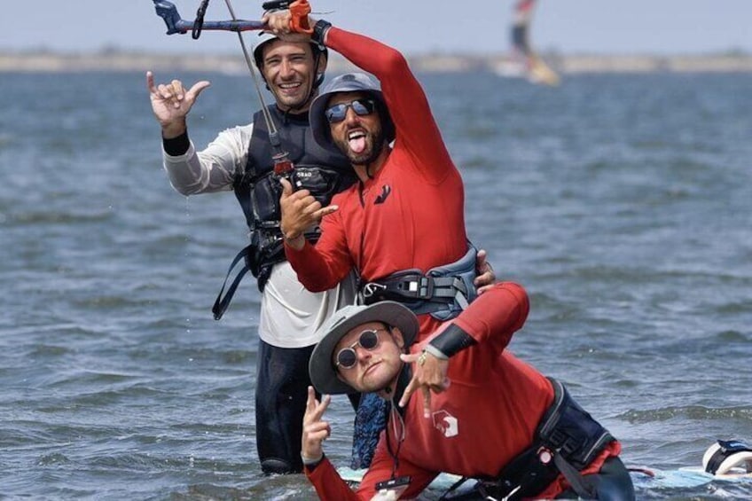 Beginner Kitesurfing course 6 hrs of individual lessons for 3days
