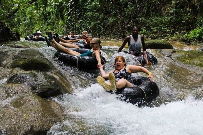 River Tubing with Private Transportation from Montego Bay