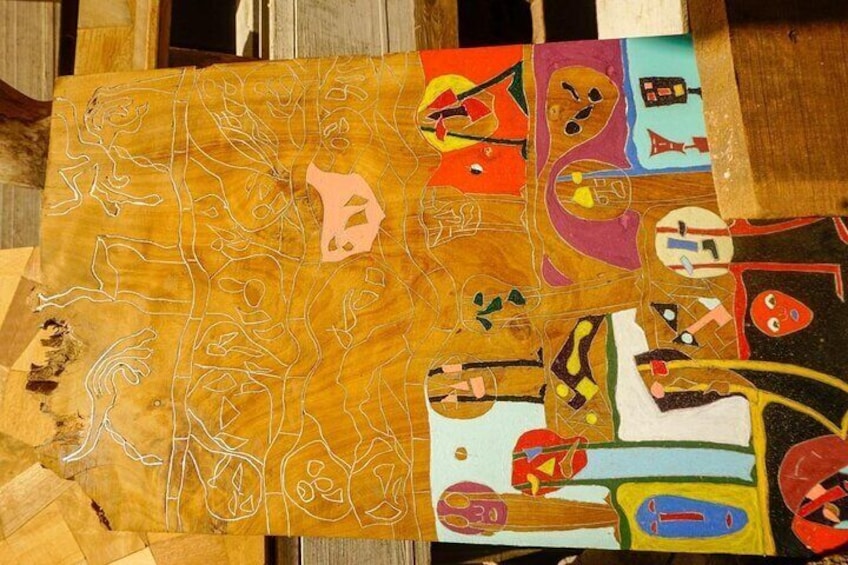 Private Workshop Art Brut Traditional Woodcraft 